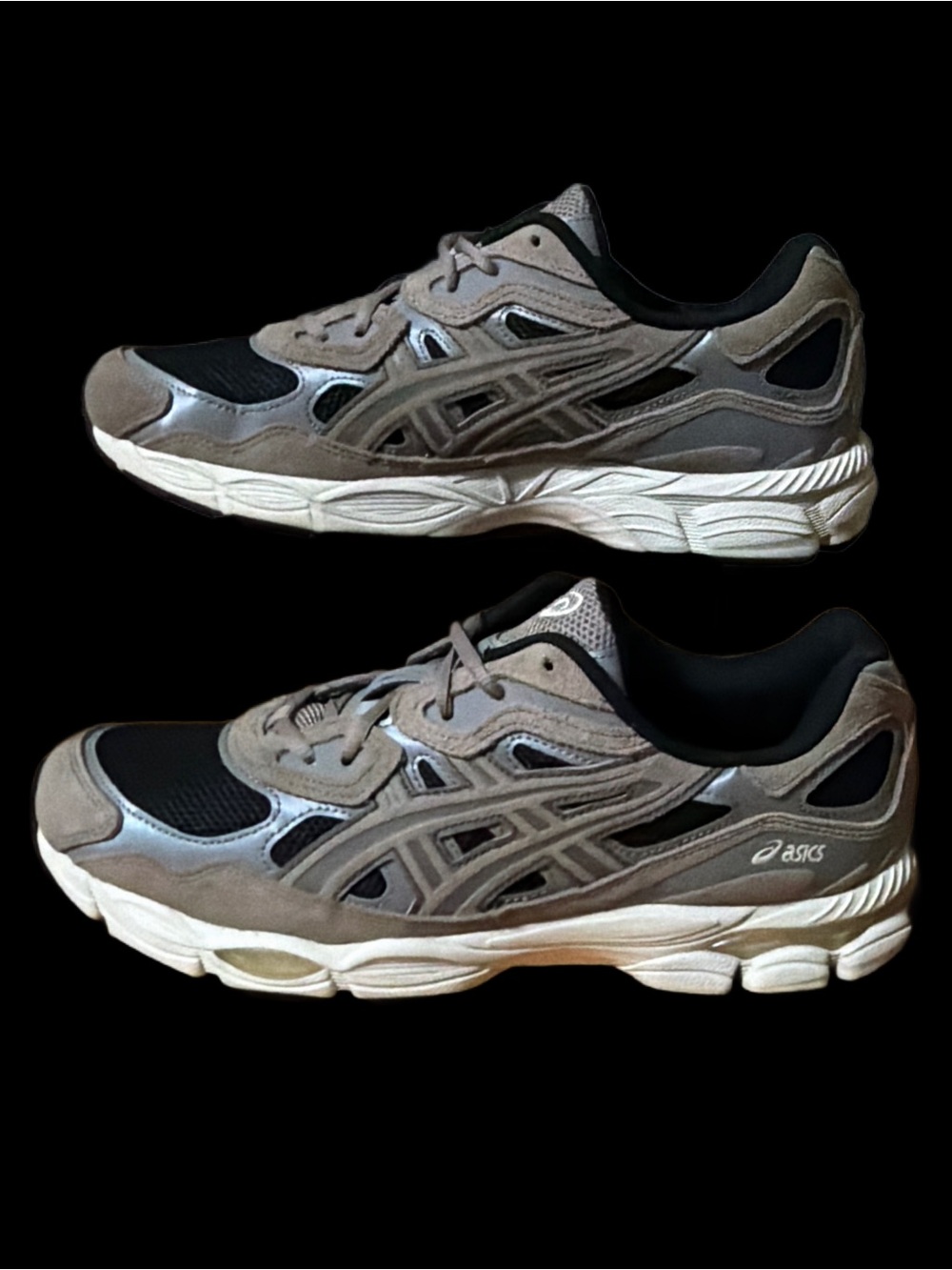 ASICS NYC Black / Greige Men's Size 11 EUC 2X